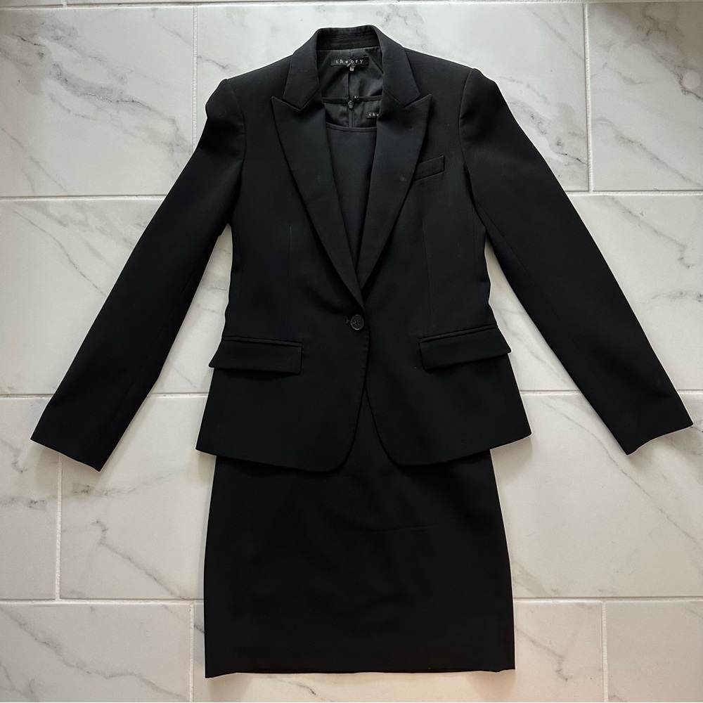 Theory 2 pc Dress Suit